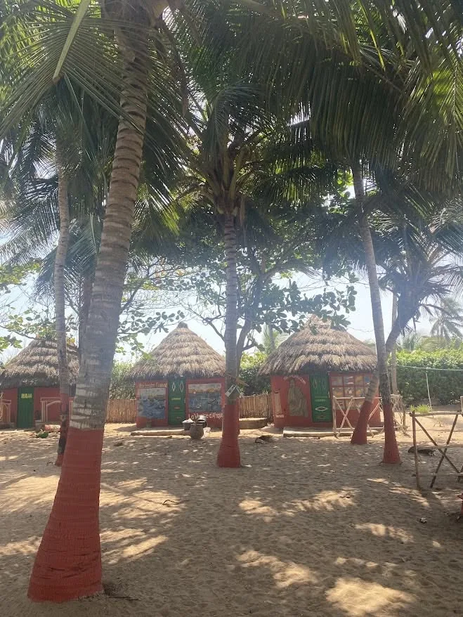 Bungalow-k a tengerpartnál Beninben