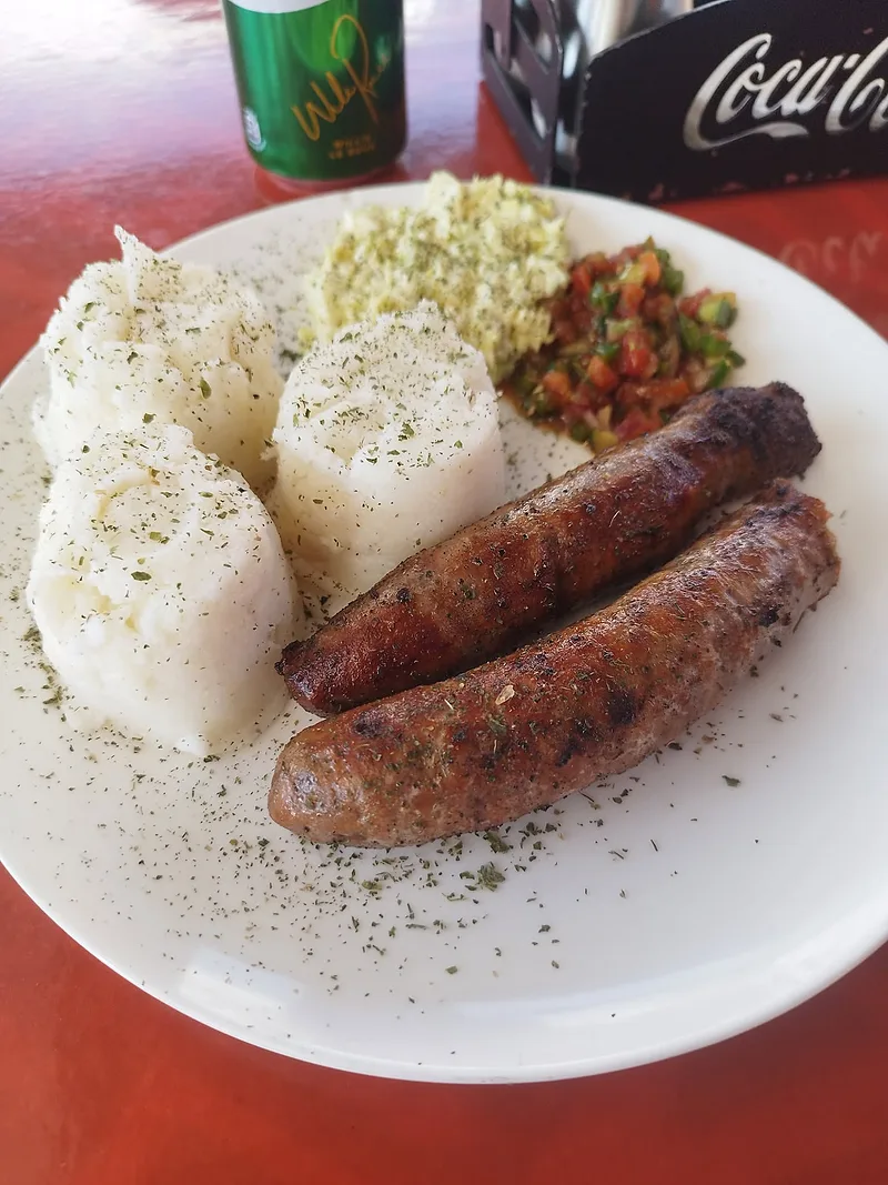 Kolbász és pap Dél-Afrikában