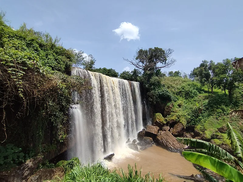 Kamerun vízesés