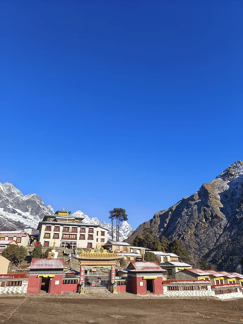 Tengboche Kolostor Nepálban
