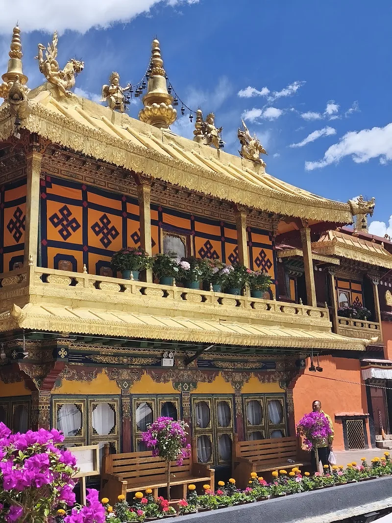 Jokhang templom Lhászában
