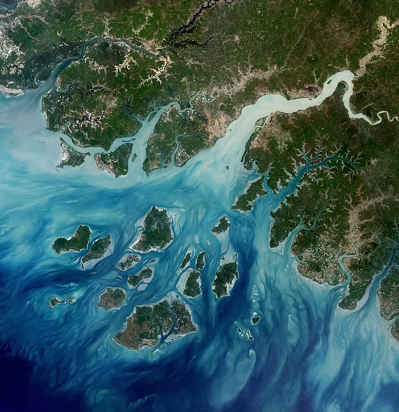 Bijageos-szigetek, Forrás: USGS, Unsplash