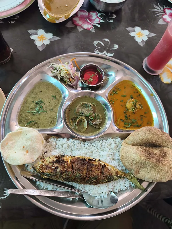 Goai halas thali