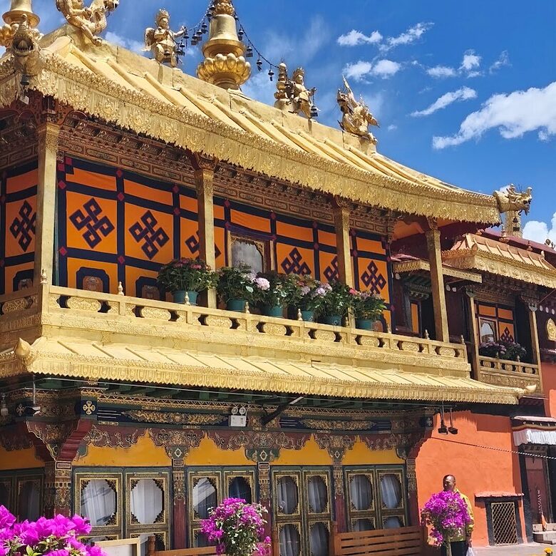 Jokhang templom Lhászában, Tibetben