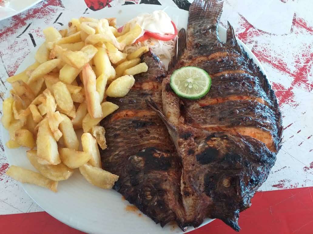 Grillezett tilápia